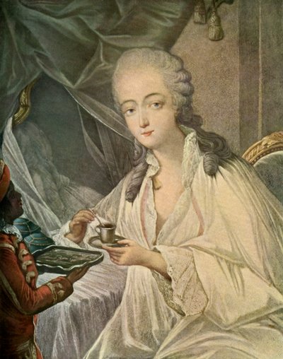 Madame Du Barry en de page Zamore, uit 