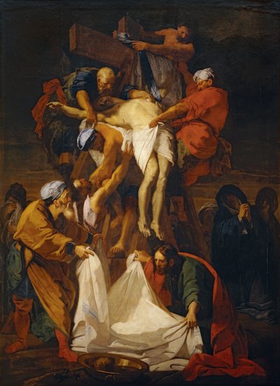 De afdaling van het kruis ... door Jean-Baptiste Jouvenet