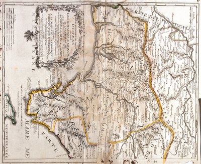 Andalusië, Castilië-La Mancha, Spanje door Jean-Baptiste Nolin