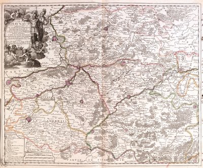 België (Regio: Waalse Gewest), Frankrijk (Regio: Nord-Pas-de-Calais, Picardië, Champagne-Ardenne) door Jean Baptiste Nolin