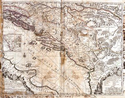 Kroatië, Bosnië en Herzegovina, Servië, Noord-Albanië, Montenegro door Jean-Baptiste Nolin