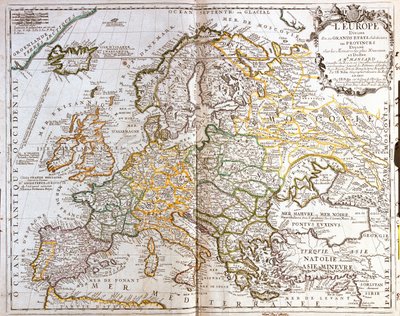 Europa door Jean-Baptiste Nolin