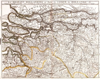Nederland (Provincie: Zeeland, Zuid-Holland, Gelderland, Noord-Brabant), België (Gewest: Vlaams Gewest) door Jean-Baptiste Nolin