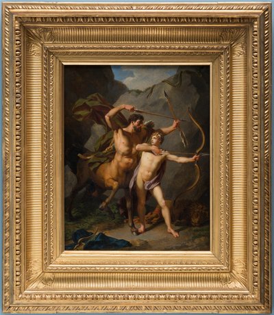 Opvoeding van Achilles door Jean-Baptiste Regnault