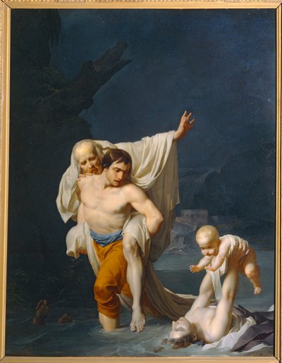 De zondvloed - De zondvloed. Salons de ... door Jean-Baptiste Regnault