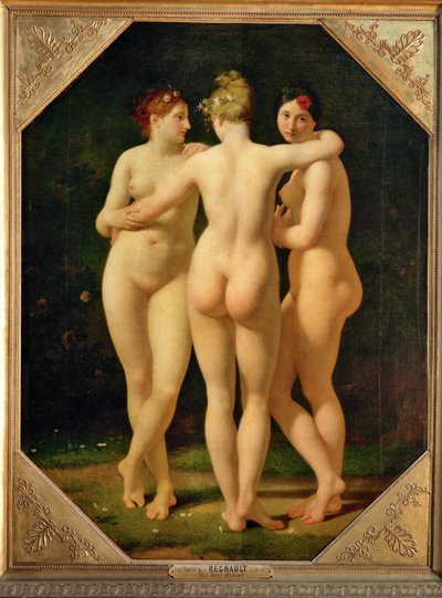 De drie genaden ... door Jean-Baptiste Regnault