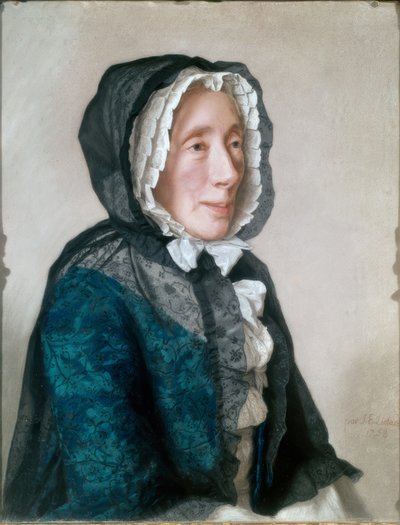 Mevrouw Jean Tronchin door Jean-Etienne Liotard