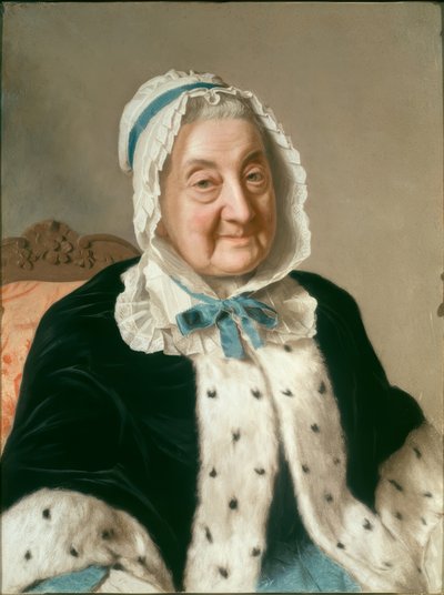 Marthe-Marie Tronchin door Jean-Etienne Liotard
