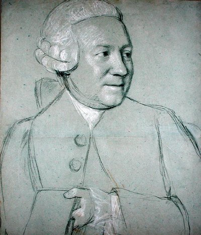 Portret van een Man met een Boek door Jean Étienne Liotard