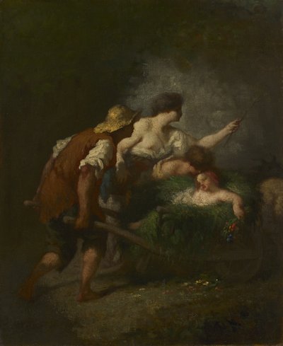 Terugkeer van de Velden door Jean-Francois Millet