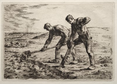 De Gravers door Jean-Francois Millet