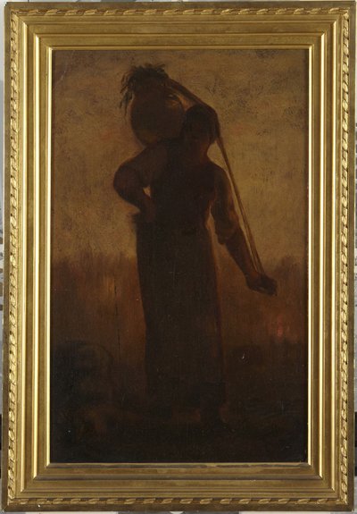 De melkmeid uit Normandië door Jean-Francois Millet