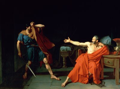 Marius bij Minturnae door Jean-Germain Drouais