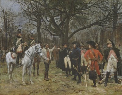 Informatie - Generaal Desaix en de Boer door Jean Louis Ernest Meissonier