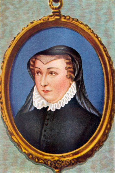 Portret van Catharina de