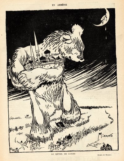 Illustratie voor het tijdschrift "Le Rire Rouge". door Jean (fl.c.1900-25) Saude
