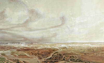Slag bij Wagram (5-6 juli 1809): Franse overwinning tegen de Oostenrijkers door Jean Antoine Simeon Fort