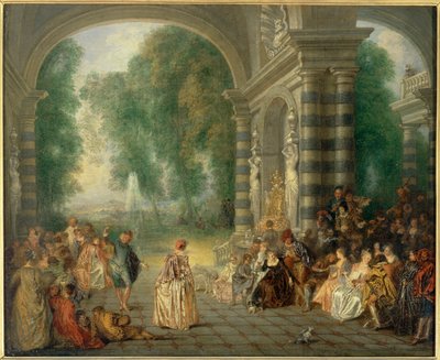  door Jean Antoine Watteau