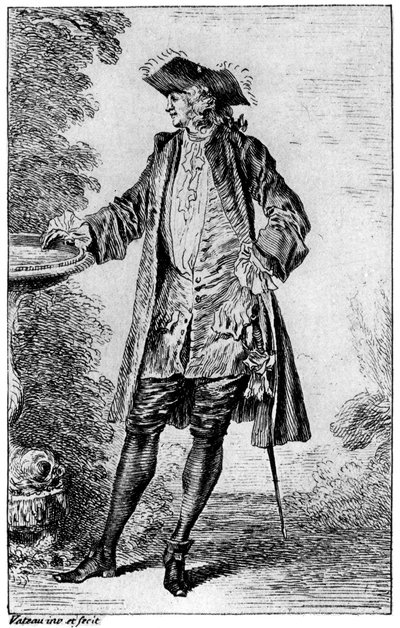 Beeld, ca. 1700-1720, 1924 door Jean Antoine Watteau