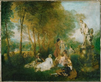  door Jean Antoine Watteau