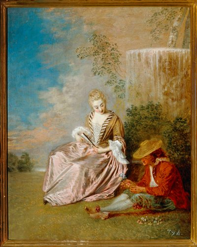 door Jean Antoine Watteau