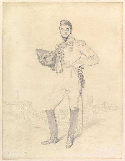  door Jean Auguste Dominique Ingres