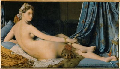 La Grande Odalisque - De Grote Odalisken ... door Jean Auguste Dominique Ingres
