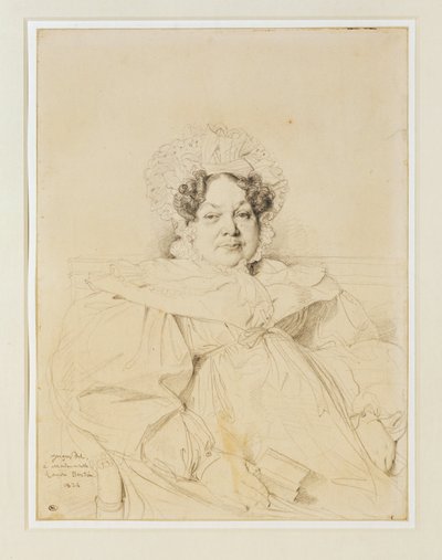 Louis-Francois Bertin ... door Jean Auguste Dominique Ingres