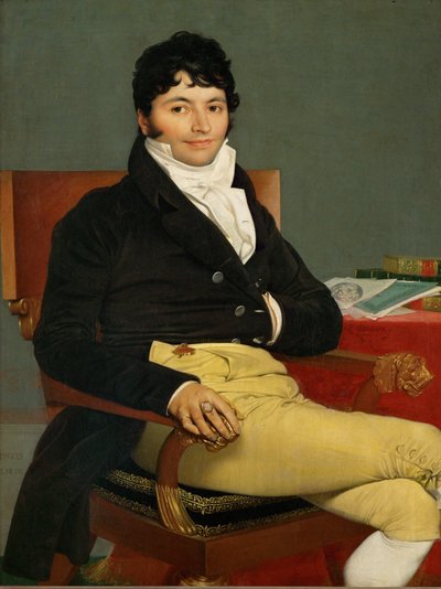 Philibert Riviere, meester van de verzoekschriften bij de Raad van de Koning ... door Jean Auguste Dominique Ingres