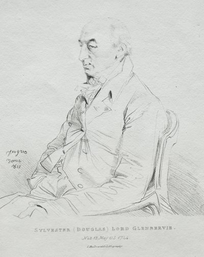 Sylvester Lord Glenbervie door Jean Auguste Dominique Ingres