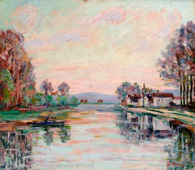 De Seine bij Samois door Jean Baptiste Armand Guillaumin