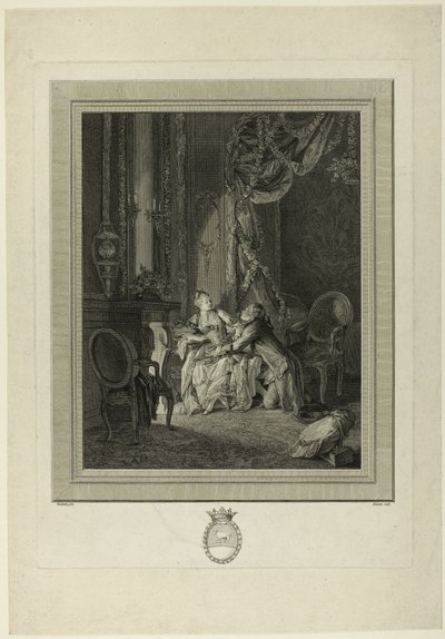 Het gevaar van het privégesprek door Jean Baptiste Blaise Simonet