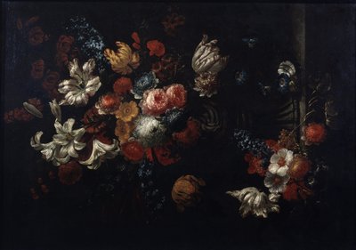 Stilleven met bloemen door Jean Baptiste Bosschaert