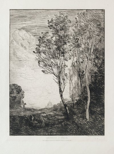 Souvenir d’Italie door Jean Baptiste Camille Corot