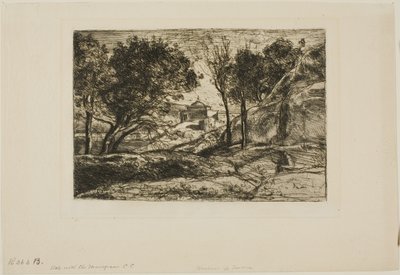 Souvenir van Toscane door Jean Baptiste Camille Corot