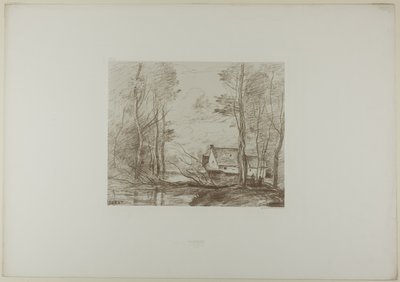De Molen bij Cuincy, Bij Douai door Jean Baptiste Camille Corot