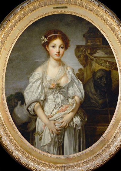 La cruche cassee - de gebroken kan ... door Jean Baptiste Greuze