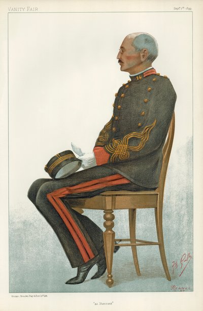 Kapitein Alfred Dreyfus door Jean Baptiste Guth