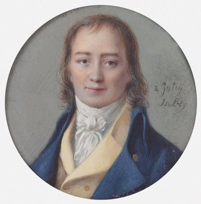 Portret van de componist André Ernest Modeste Grétry 1741-1813, 1786-1788 door Jean Baptiste Isabey