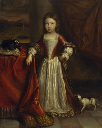 Portret van een Jonge Jongen door Jean Baptiste Lantscroon