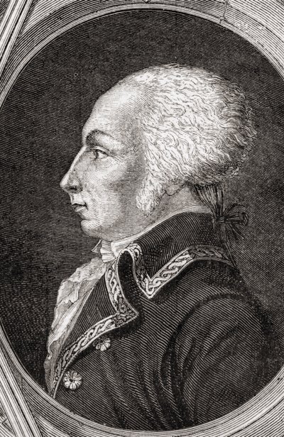 Francois Christophe Kellermann, gegraveerd door Pannemaker-Ligny, uit 