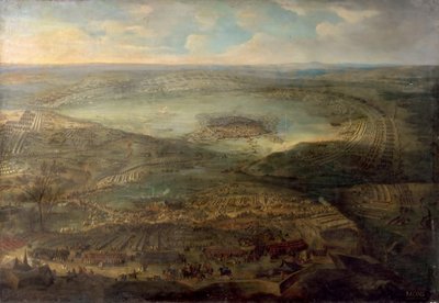 Het Beleg van Bergen door Jean Baptiste Martin