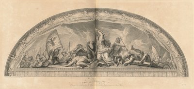 Duitsland, Centrum van de Salon van Oorlog naast de Koninklijke Kamers [pl. 37] door Jean Baptiste Masse