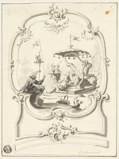 Chinoiserie door Jean Baptiste Pillement