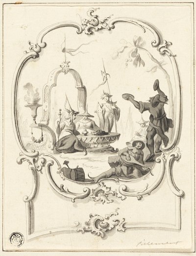 Chinoiserie door Jean Baptiste Pillement