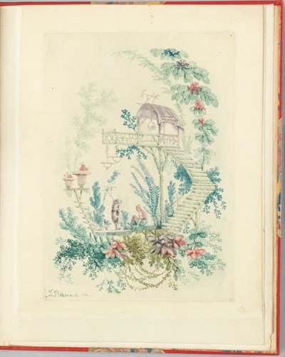Ornamentontwerp uit "Nouvelle suite de cahiers chinois a l