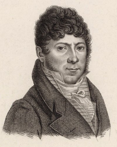 Portret van de violist en componist Philippe Libon 1775-1838 door Jean Baptiste Ponce Lambert