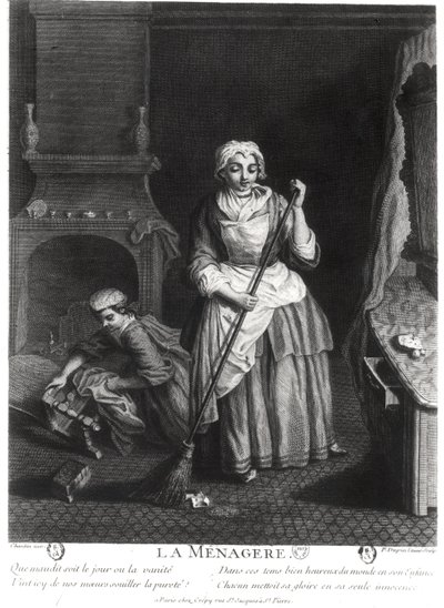 De Huishoudster door Jean Baptiste Simeon Chardin