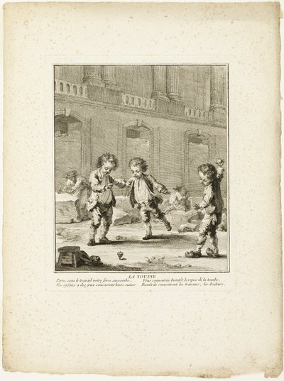 De Top, uit De spelen van de Urkers van Parijs door Jean Baptiste Tilliard I