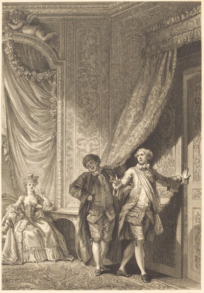 De prachtige door Jean Baptiste Tilliard after Jean Honoré Fragonard